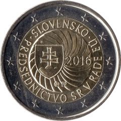 2 Euros Slovak Presidency of the Council of the European Union