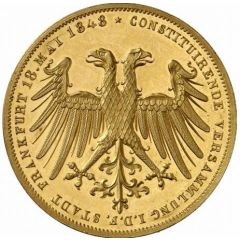 2 Gulden Imperial election of Frederick William IV., Gold Pattern