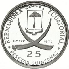 25 Pesetas Guineanas World Bank