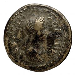 Æ 20 - Domitia CAΛHNΩN ΔOMITIANOΠO