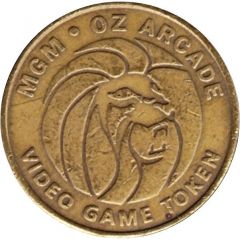 Video Game Token - MGM Oz Arcade Las Vegas, Nevada