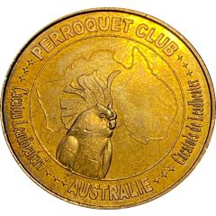 Jeton touristique - Monnaie de Paris - Perroquet club Australie