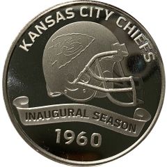 Kansas City Chiefs Silver Round