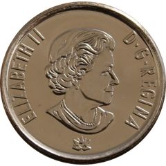 25 Cents - Elizabeth II Hope for a Green Future, colored