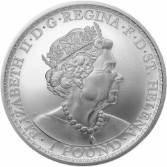 1 Pound - Elizabeth II Una and The Lion
