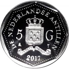 5 Gulden Red Cross