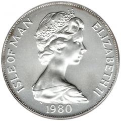 1 Crown - Elizabeth II Queen Mother, Silver BU
