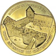 Jeton touristique - Monnaie de Paris - Guédelon - Bourgogne