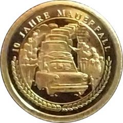 Medal - Fall of the Berlin Wall 10th Anniversary