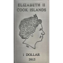 1 Dollar - Elizabeth II `Tangaroa` Silver Bullion