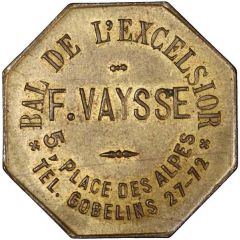 Bal de l`Excelsior - 20 centimes - Paris [75]