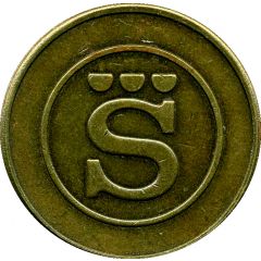 Car Wash Token - Sporrong 28.6 mm