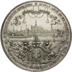 Medal - Building of the Haarlem–Leiden Canal