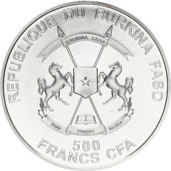 500 Francs CFA Allosaurus