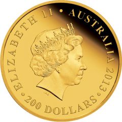200 Dollars - Elizabeth II 4th Portrait - 175 Years Queen Victoria - Gold Proof