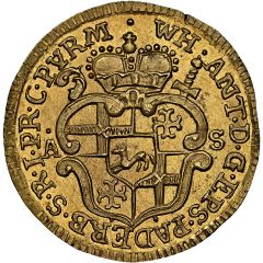 1 Pfennig - William Anthony of Asseburg Pattern