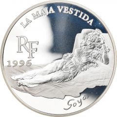 10 Francs / 11/2 Euro La Maja Vestida