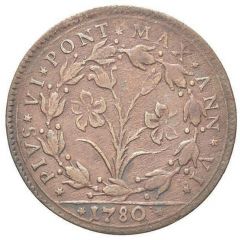 1 Baiocco - Pius VI Lily