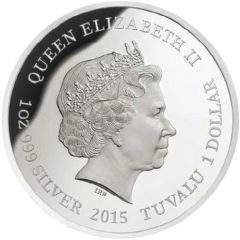 1 Dollar - Elizabeth II Blue Tongue Lizard