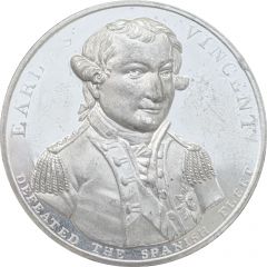 Earl St. Vincent Victory at the battle of Cape St. Vincent