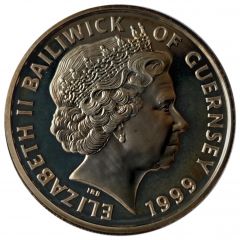 1 Pound - Elizabeth II The Queen Mother - Silver