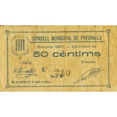 50 Céntimos Freginals