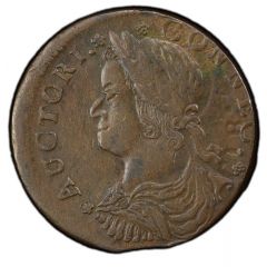 1/2 Penny - Copper `Draped Bust Left`