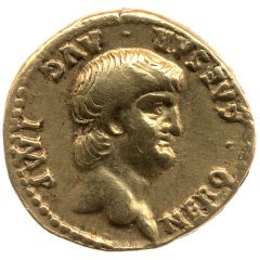 Aureus - Nero PONTIF MAX TR P VIIII COS IIII P P EX S C, Roma