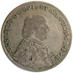 20 Kreuzers - Henry VIII of Bibra