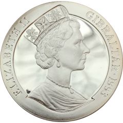 1 Crown - Elizabeth II USS Weehawken, Silver Proof