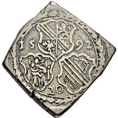 20 Kreuzers - Georg von Brandenburg Klippe, Siege currency