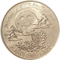 Mardi Gras Token - Krewe of Diana Moon and All Its Splendor, Metairie, Louisiana