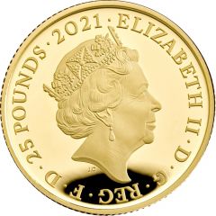 25 Pounds - Elizabeth II Prince Philip, Gold Proof