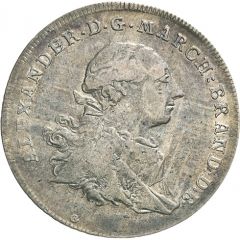 1 Thaler - Christian Frederick Charles Alexander