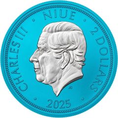 2 Dollars - Charles III Czech Lion