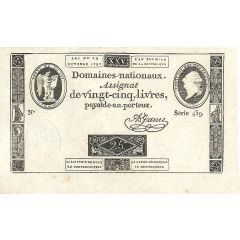 25 Livres Assignat