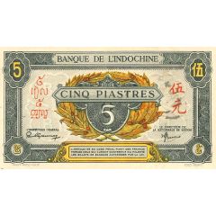 5 Piastres Green