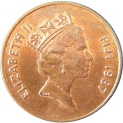 2 Cents - Elizabeth II 3rd portrait