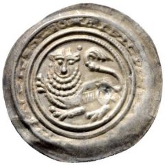 Denier Bracteate - Henry the Lion
