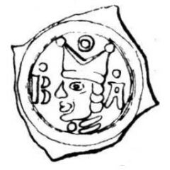 Pfennig - Johann II Senn von Münsingen