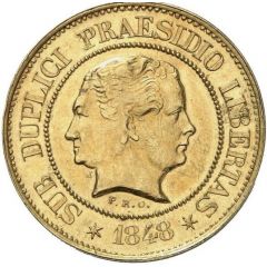 2 Francs - King Leopold I of Belgium and King Frederick William IV of Prussia
