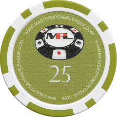 Poker Chip - Masters Poker League 25
