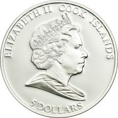 5 Dollars - Elizabeth II Love and Fidelity Forever