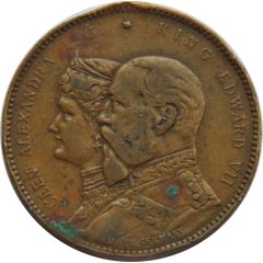 Medal - Edward VII and Alexandra Royal Visit to Birmingham