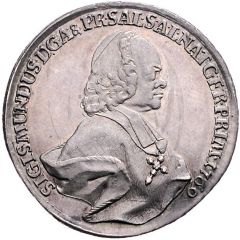 1/2 Thaler - Sigismund von Schrattenbach
