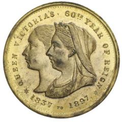 Medalet - Victoria Diamond Jubilee; Sale