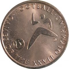 Medal - Sporting Pictograms Sydney 2000 Olympics, Football