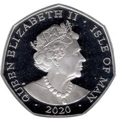 50 Pence - Elizabeth II Tinker Bell, Silver Proof