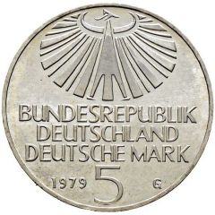 5 Deutsche Mark Otto Hahn
