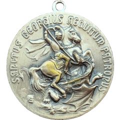 Medal - Sanctus Georgius Aequitum Patronus / In Tempestate Securitas Kremnitz